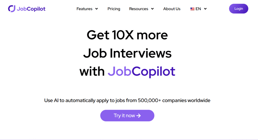 Jobcopilot screenshot